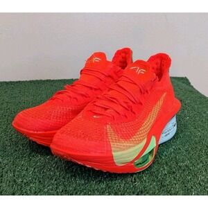 Nike Air Zoom Alphafly NEXT% 3‎ Crimson White Lime Women's Size 6 NWT